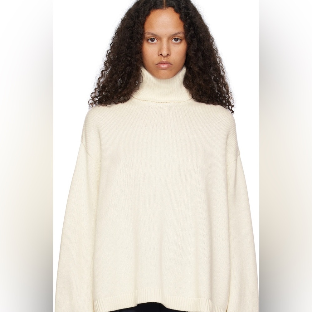 The Frankie shop Rhea sweater size small white